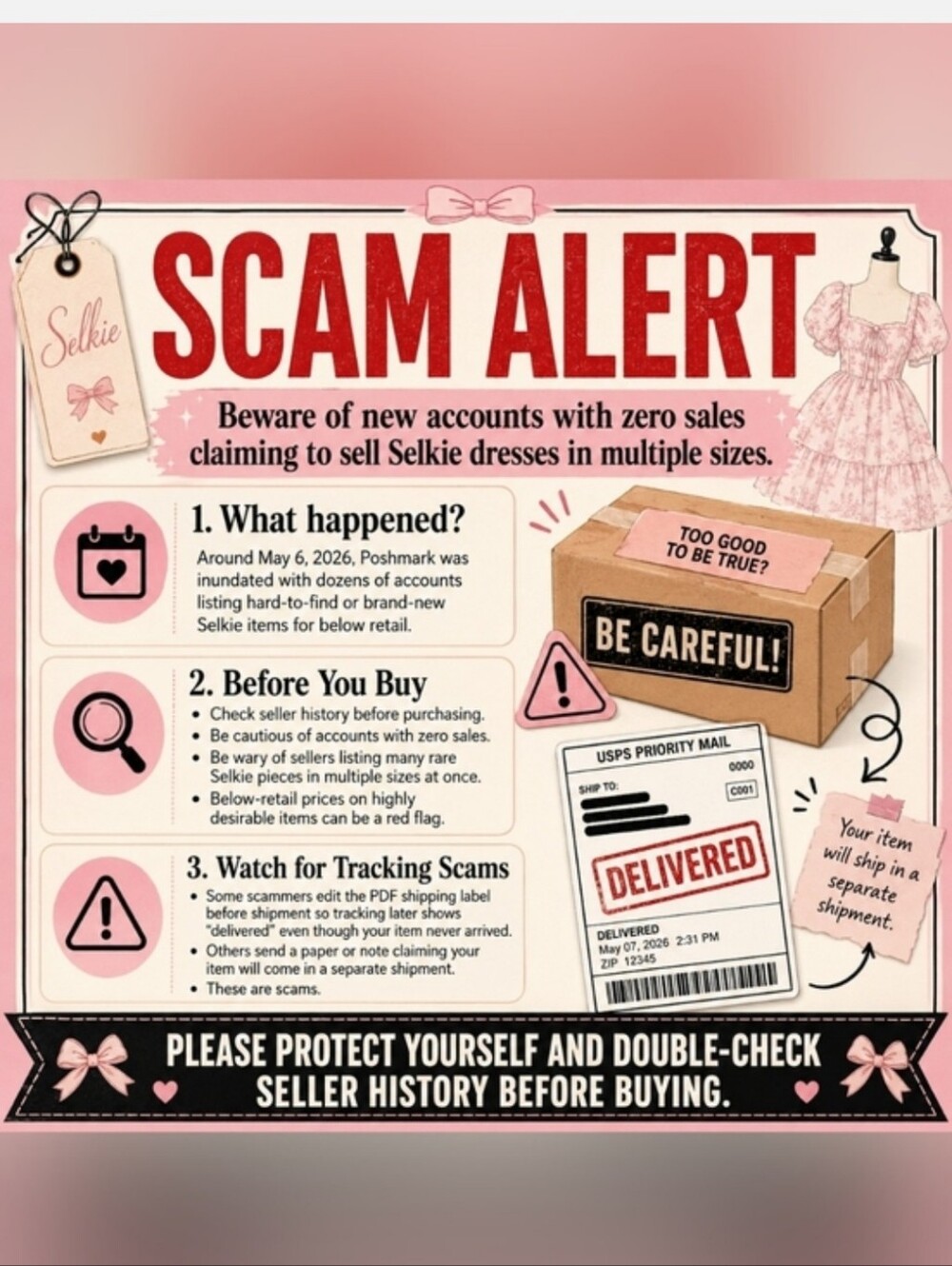 Selkie Scam Alert SELKIE !!!!!!! REPOSTING - Picture 2 of 2